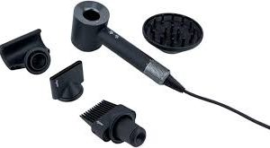 Dyson Supersonic HD07 - Asciugacapelli 5 Accessori Nero/Nichel