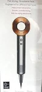 Dyson Supersonic HD07 - Asciugacapelli con 5 Accessori in Rame